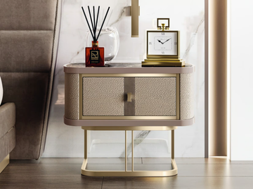 ROBERTO BARNINI - Rectangular wooden bedside table by Barnini Oseo - view 2